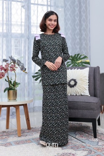 Inara Kurung Raven Black