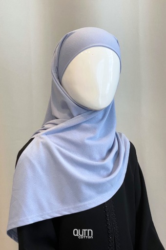 Tiescarves in Dusty Blue