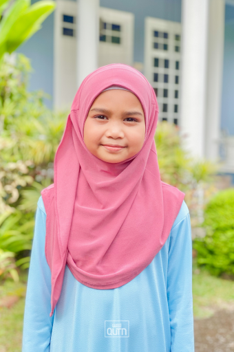 Instant Shawl Butterfly in Dusty Pink
