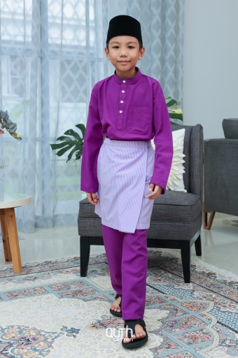 Miqa in Grape Purple with Instant Samping