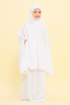 Telekung Hanna Basic in Off White