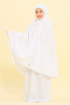 Telekung Hanna Basic in Off White