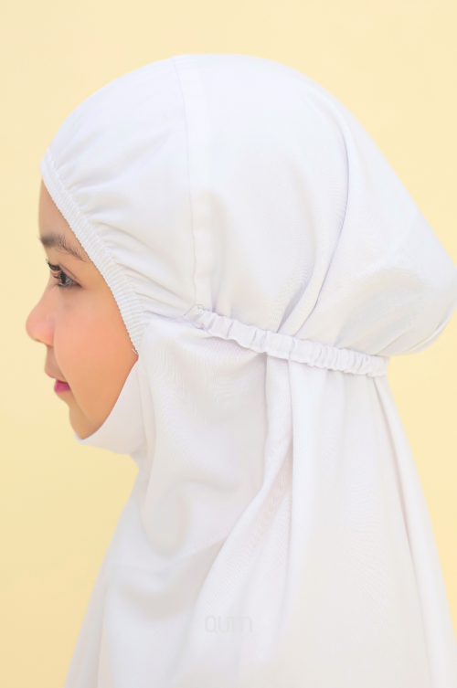Telekung Hanna Basic in Off White