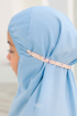 Telekung Hanna in Sky Blue