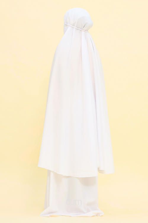 Telekung Hanna Basic in Off White