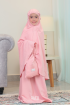 Telekung Amyra in Pink
