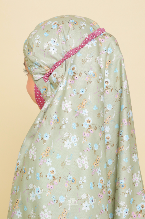 Telekung Khayla SE in Dusty Green
