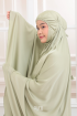 Telekung Jasmine in Apple Green