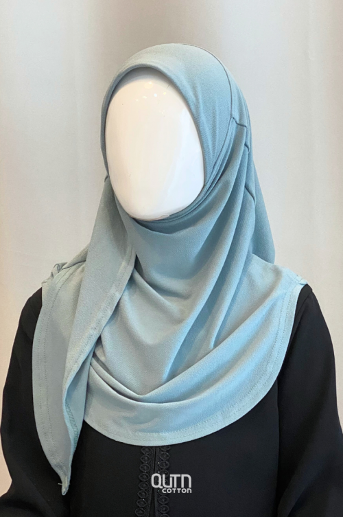 Instant Shawl Butterfly in Dusty Green