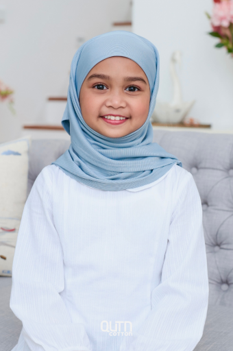 Tiescarves Stripe in Sky Blue