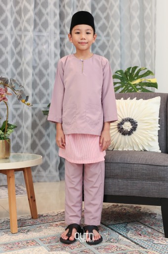 Harraz in Plum Purple With Instant Samping