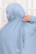 Telekung Jasmine in Blue