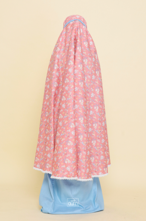Telekung Khayla SE in Peony Pink