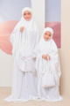 Telekung Hanna Basic in Cream