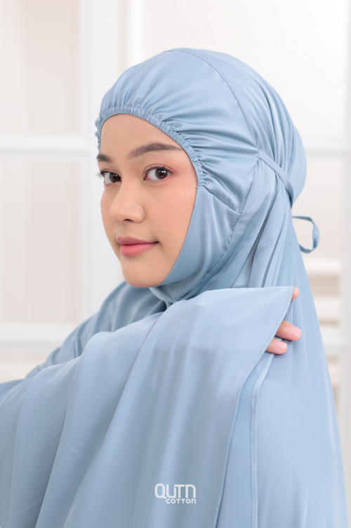 Telekung Jasmine in Blue