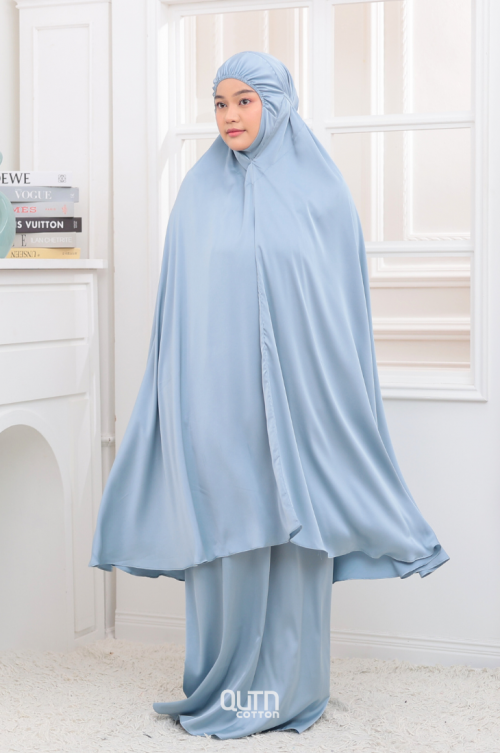 Telekung Jasmine in Blue