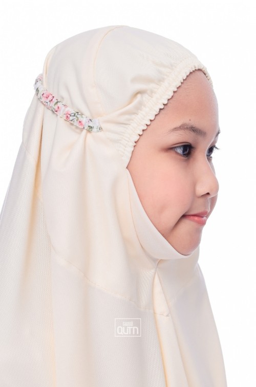 Telekung Hanna in Mellow Yellow