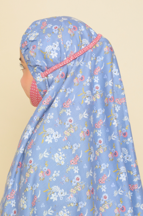 Telekung Khayla SE in Steel Blue