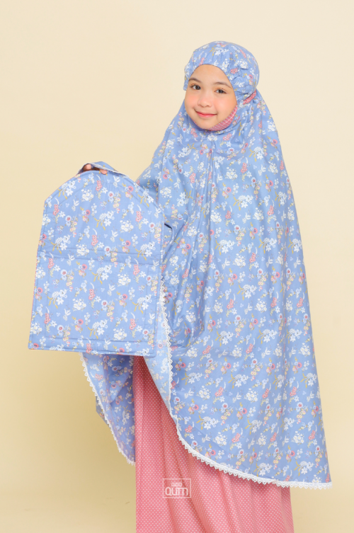Telekung Khayla SE in Steel Blue