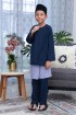 Harraz in Navy Blue With Instant Samping