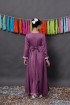 Madeline Dress in Iris Purple