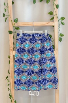 Instant Samping in Batik Blue